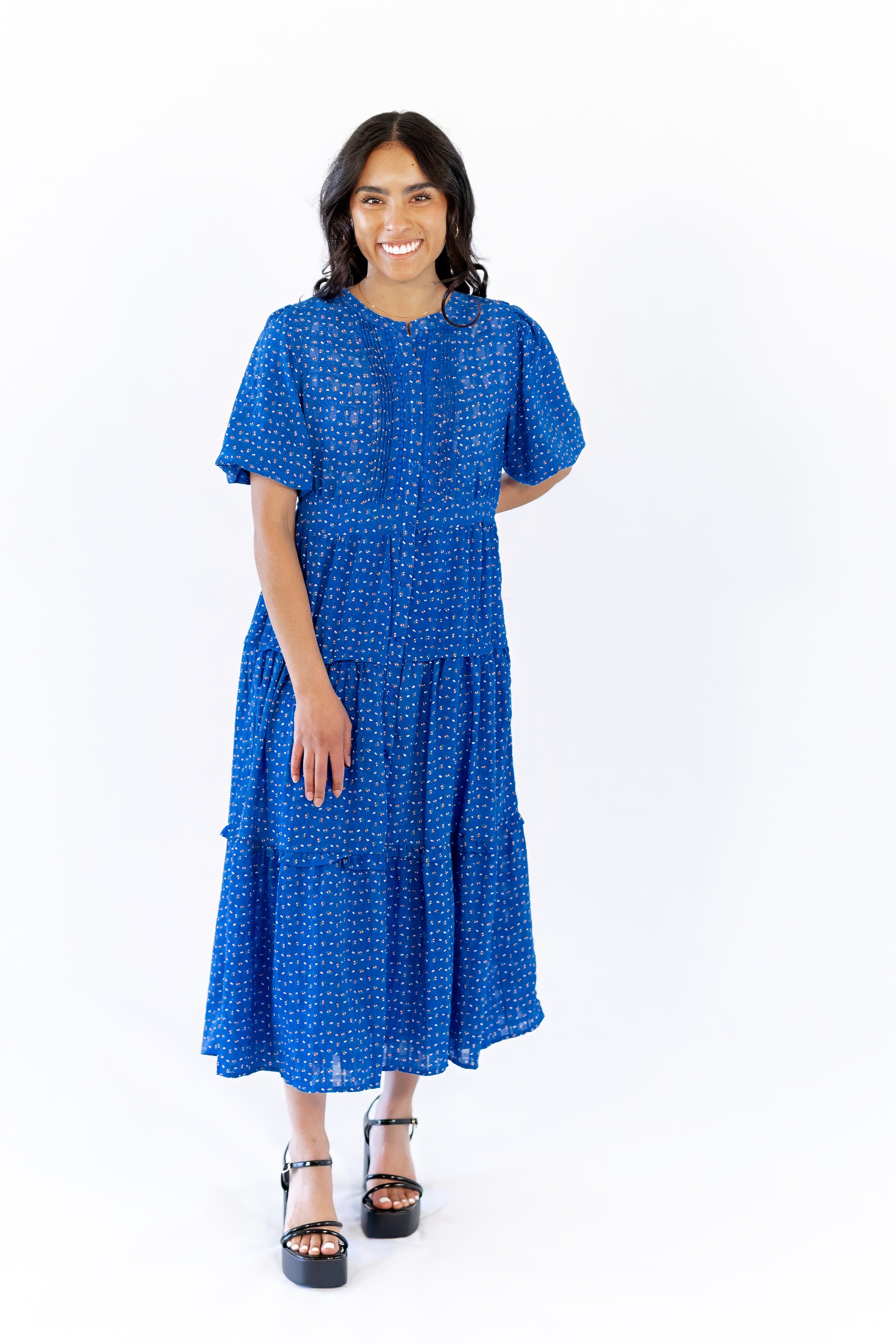 Monse Ditsy Floral Print Dress