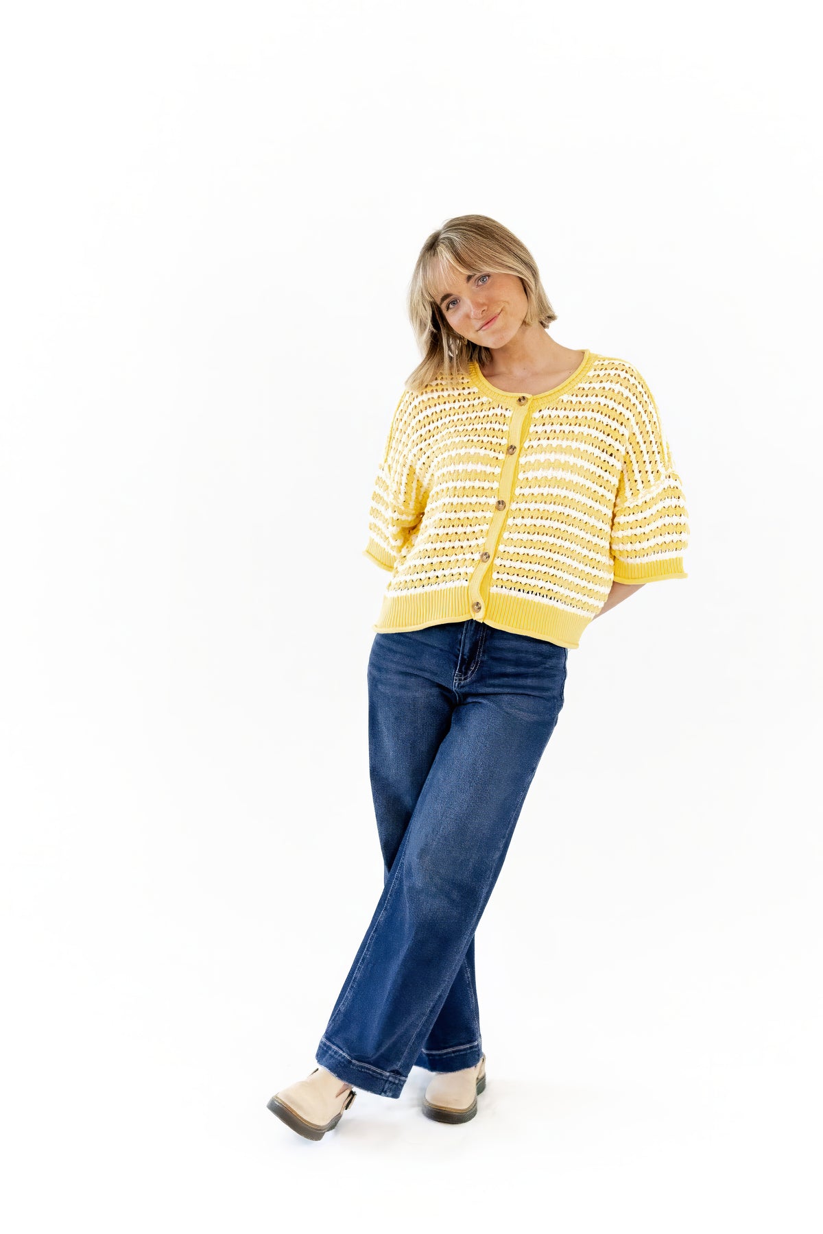 Kline Striped Cardigan