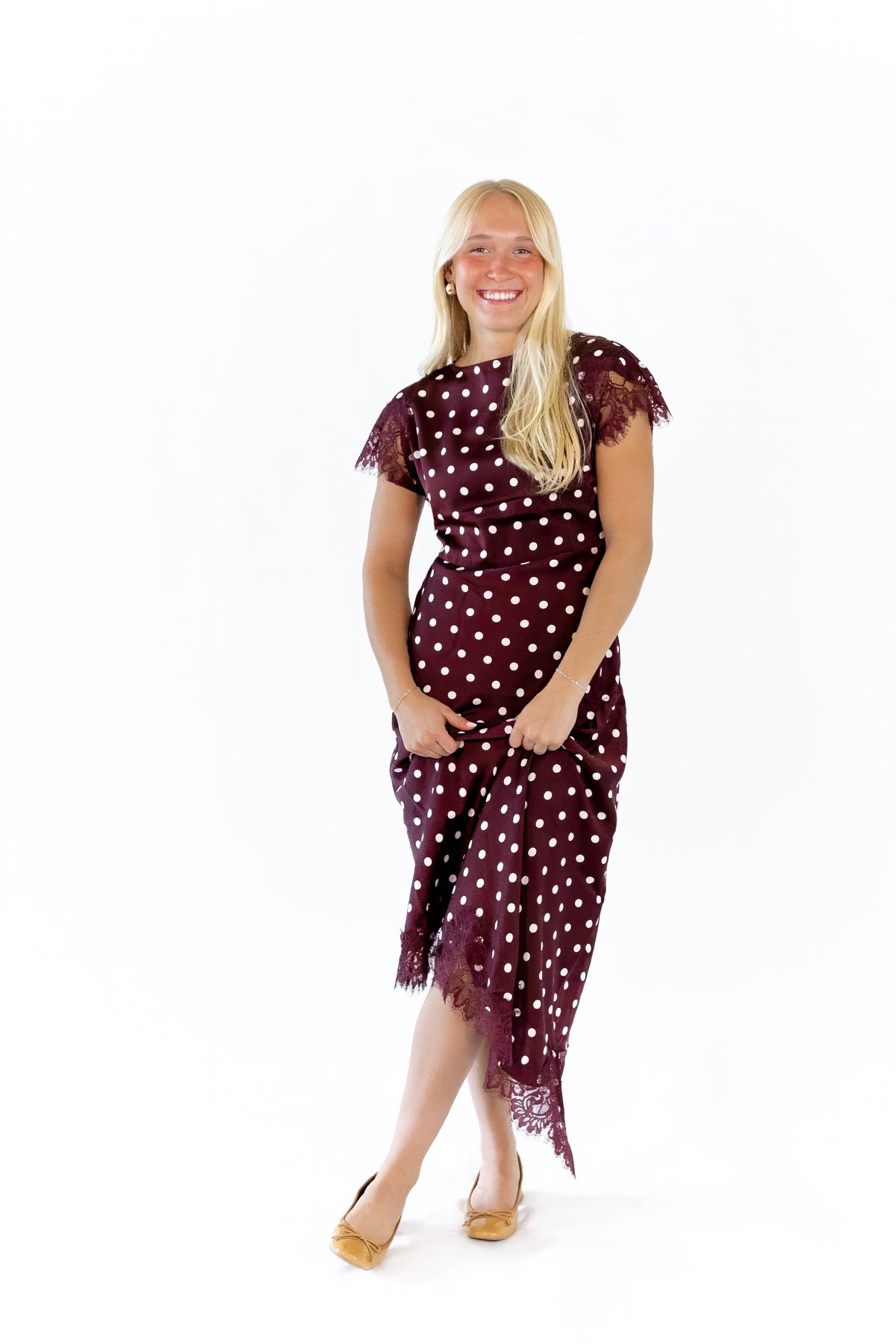 Heidi Polka Dot Dress