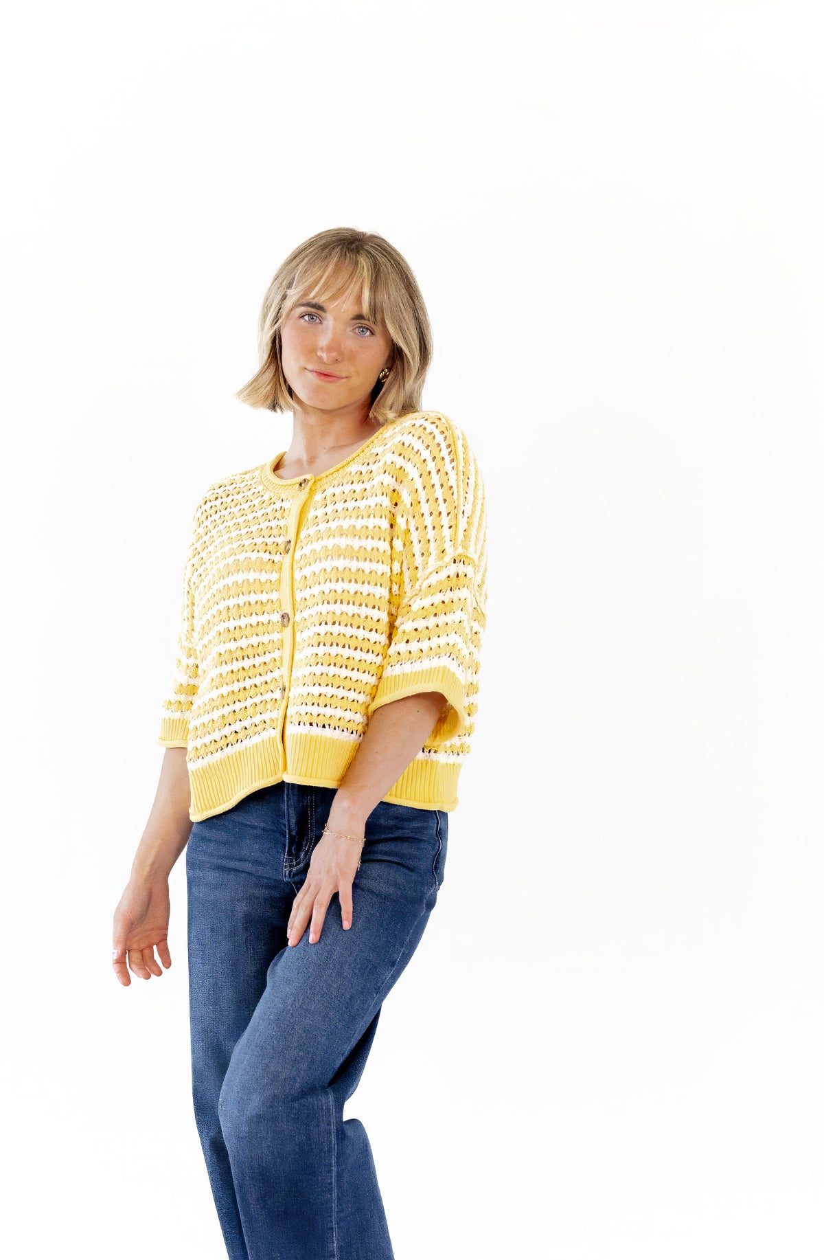 Kline Striped Cardigan