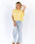 Denny Pleated Top