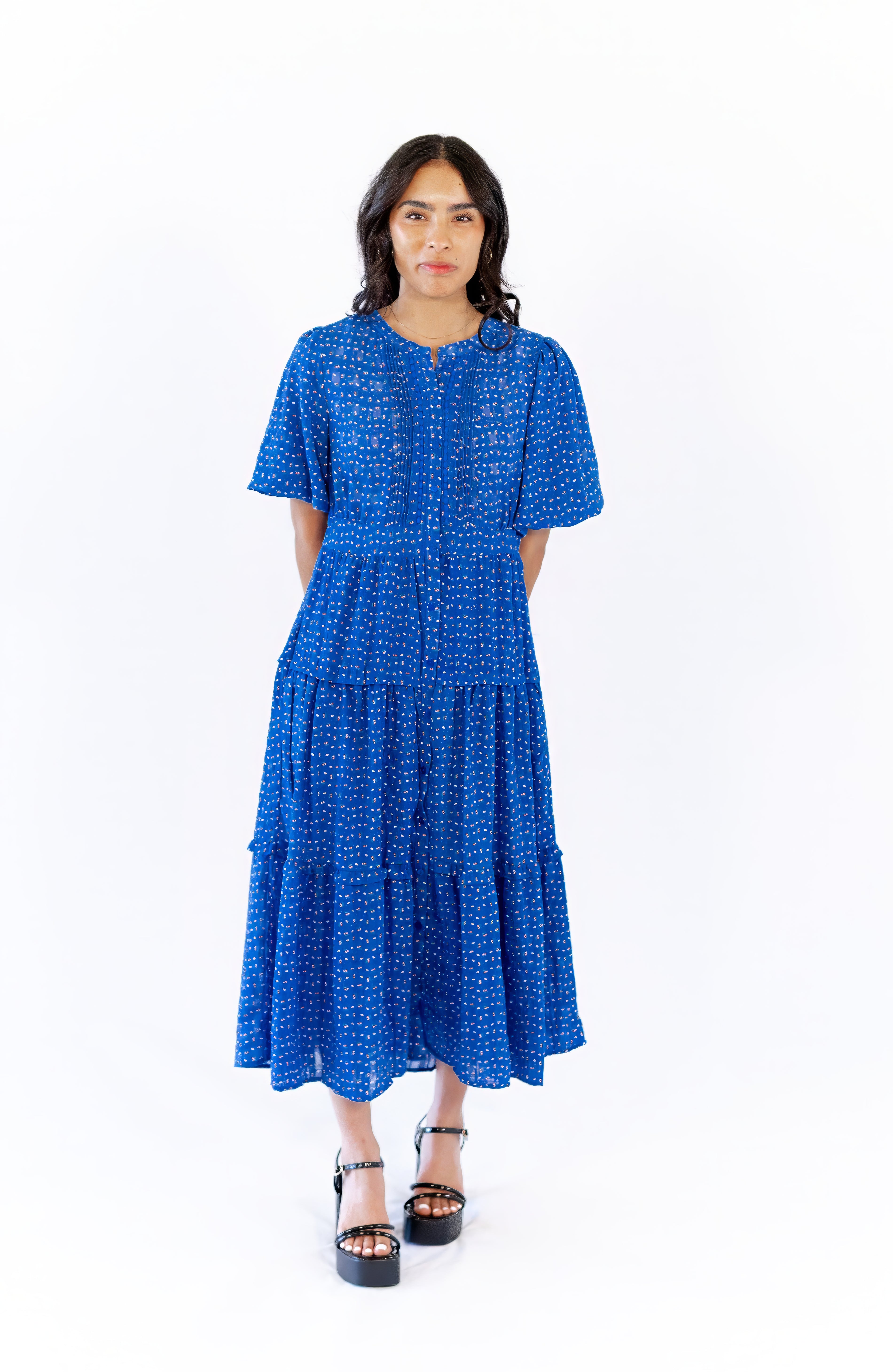 Monse Ditsy Floral Print Dress