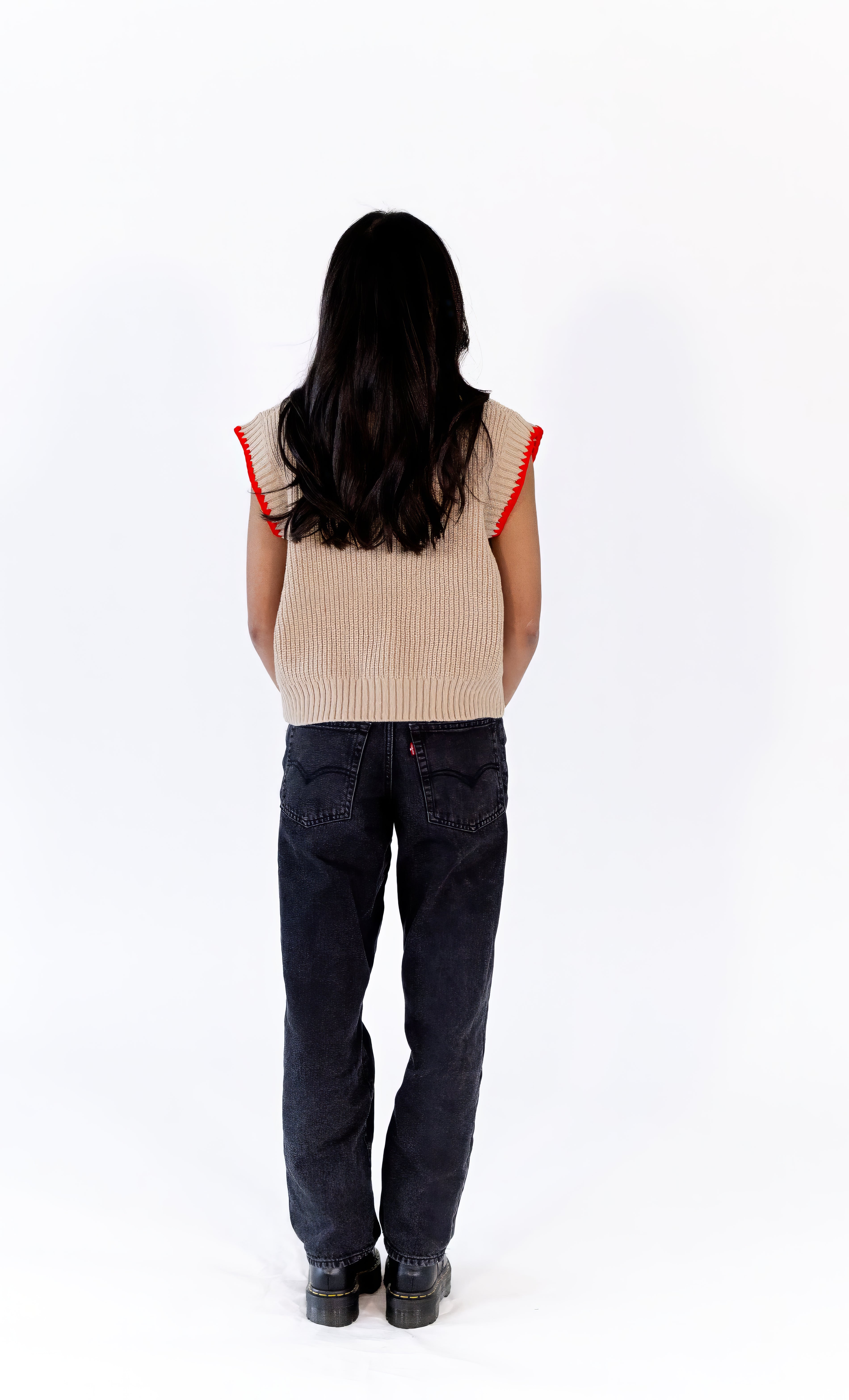 Oaklyn Tie Detail Button Up Top