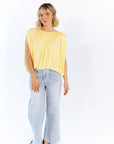 Denny Pleated Top
