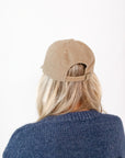 Bow Ball Cap・Camel