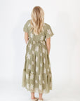 Fern Embroidered Maxi Dress