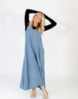 Gigi Denim Maxi Dress