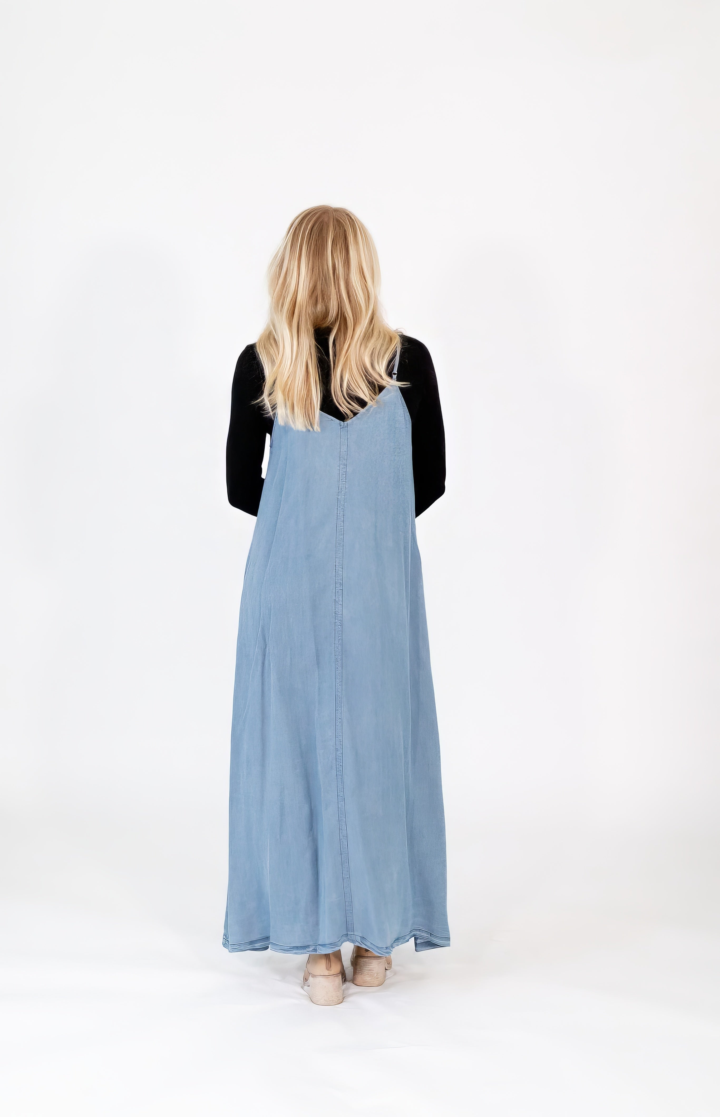 Gigi Denim Maxi Dress