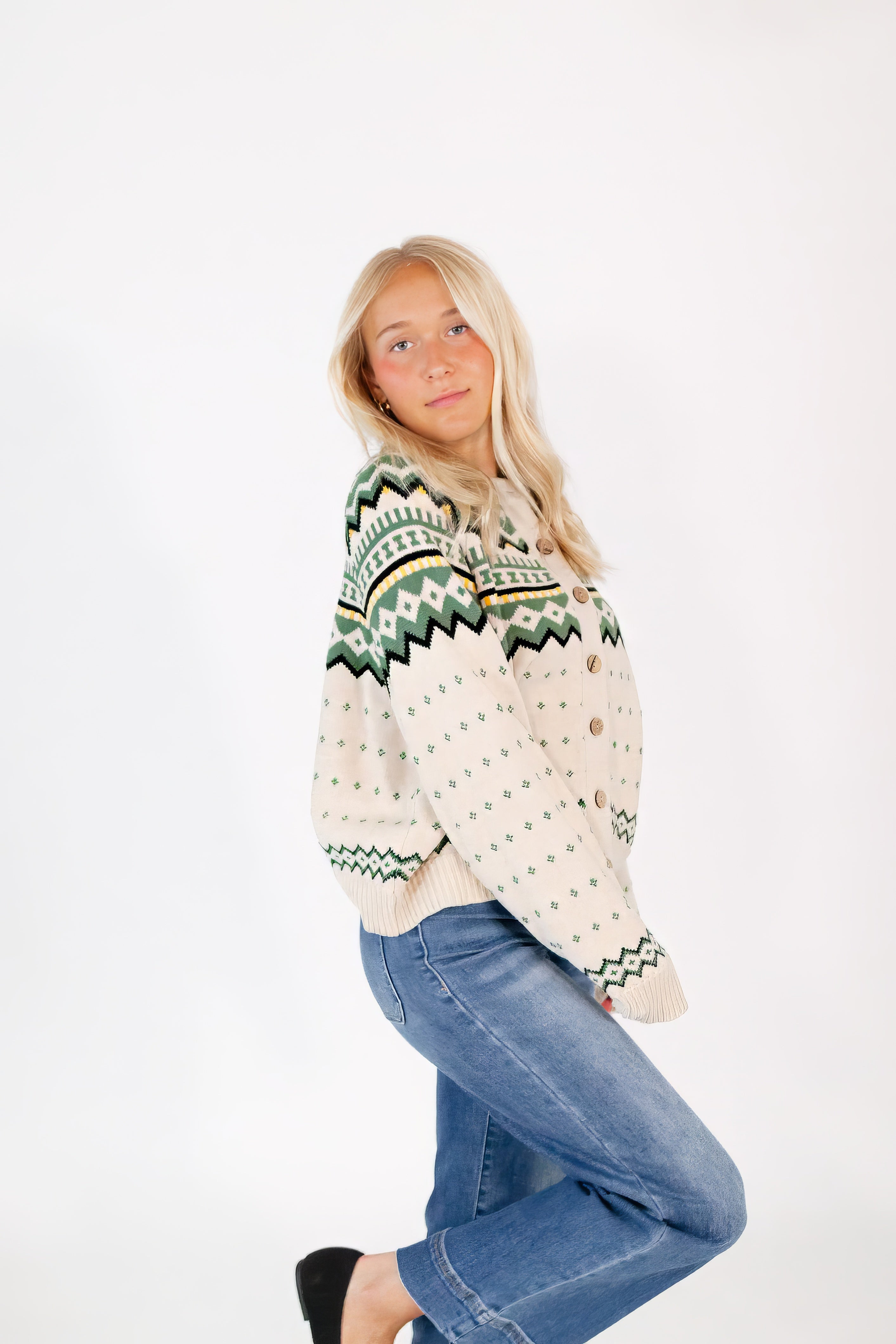 Inna Fair Isle Cardigan