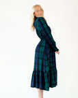 Stella Plaid Smocked Dress