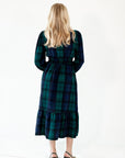 Stella Plaid Smocked Dress