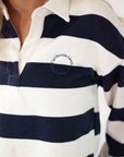 Book Club Striped Polo