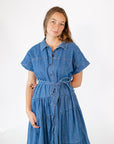 Beau Denim Maxi Dress