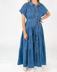 Beau Denim Maxi Dress