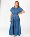 Beau Denim Maxi Dress