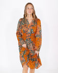 Maelyn Floral Chiffon Dress