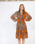 Maelyn Floral Chiffon Dress