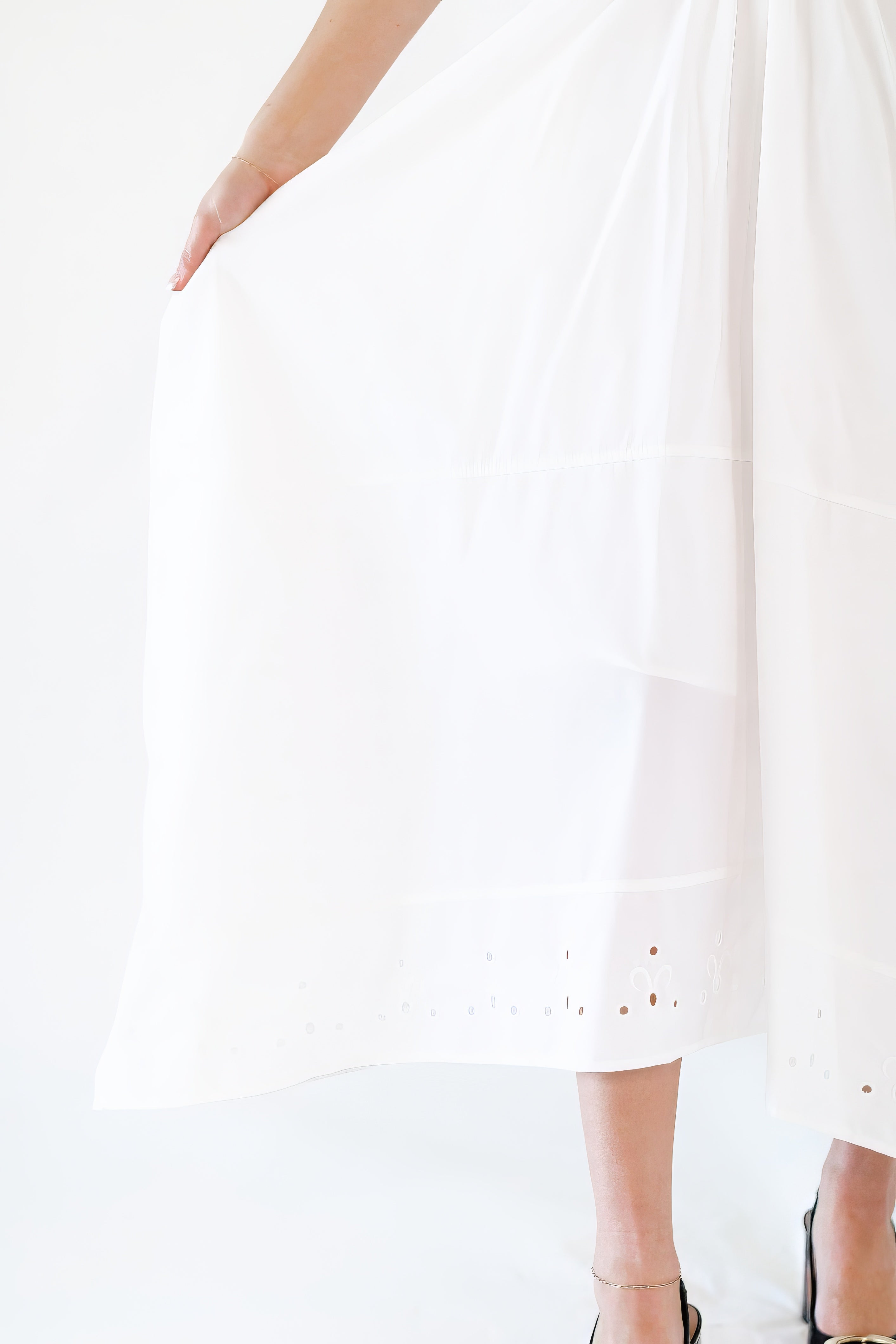 Cleo Handkerchief Hem Dress