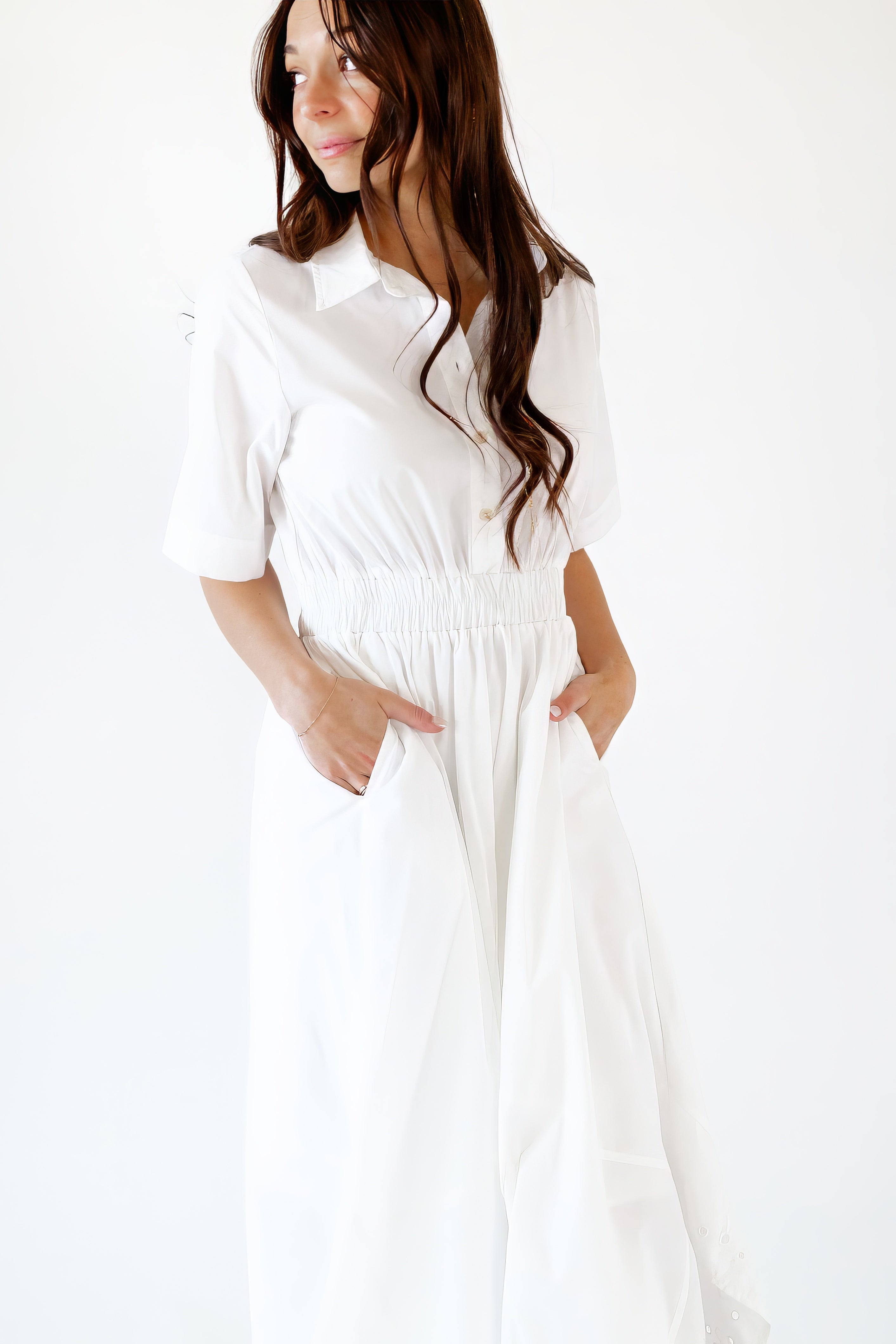 Cleo Handkerchief Hem Dress