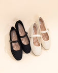 Bena Woven Flats · Black