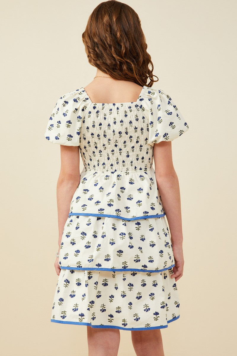 Blue Tulip Tier Tween Dress