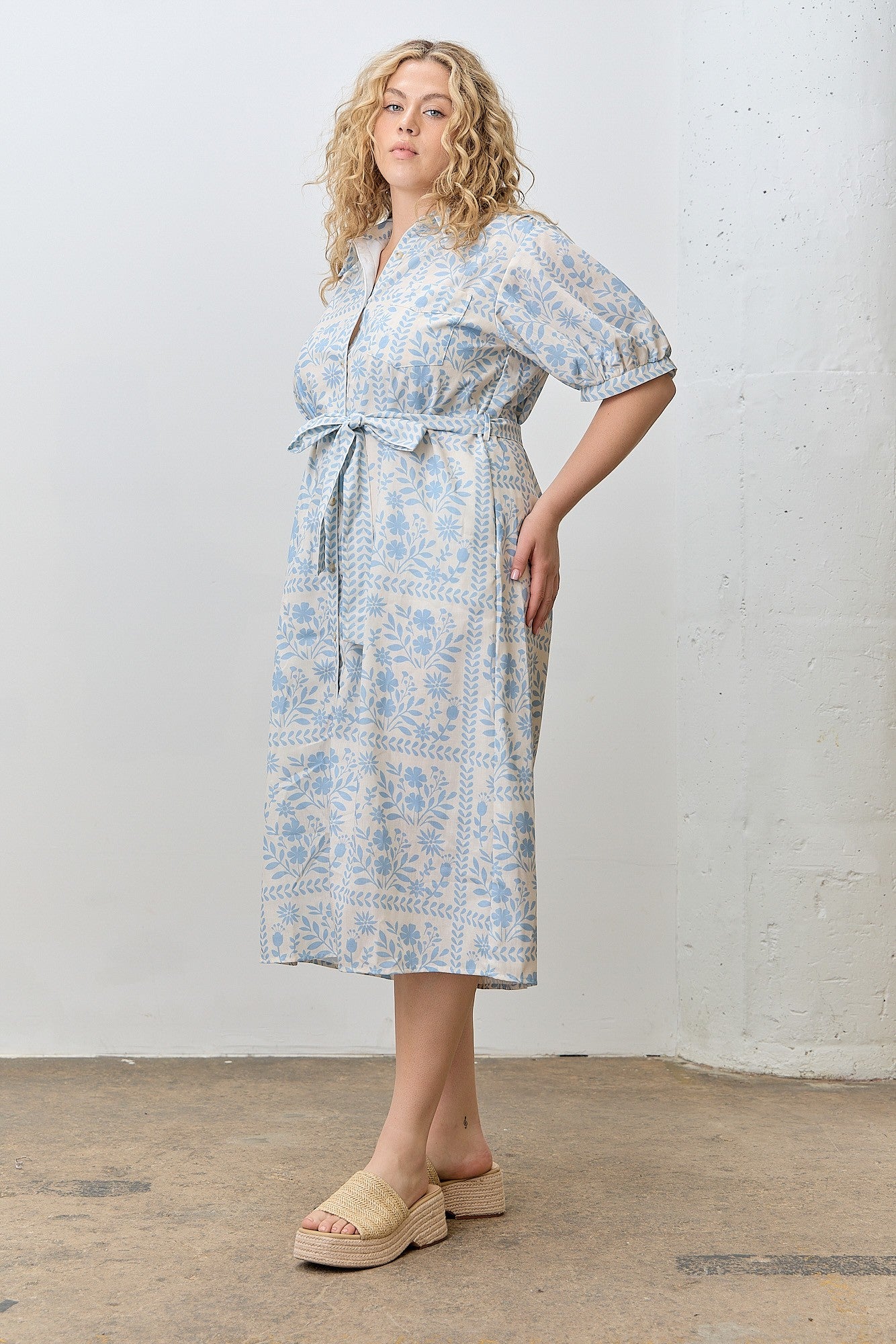 The Bluebell Dress - Curvy
