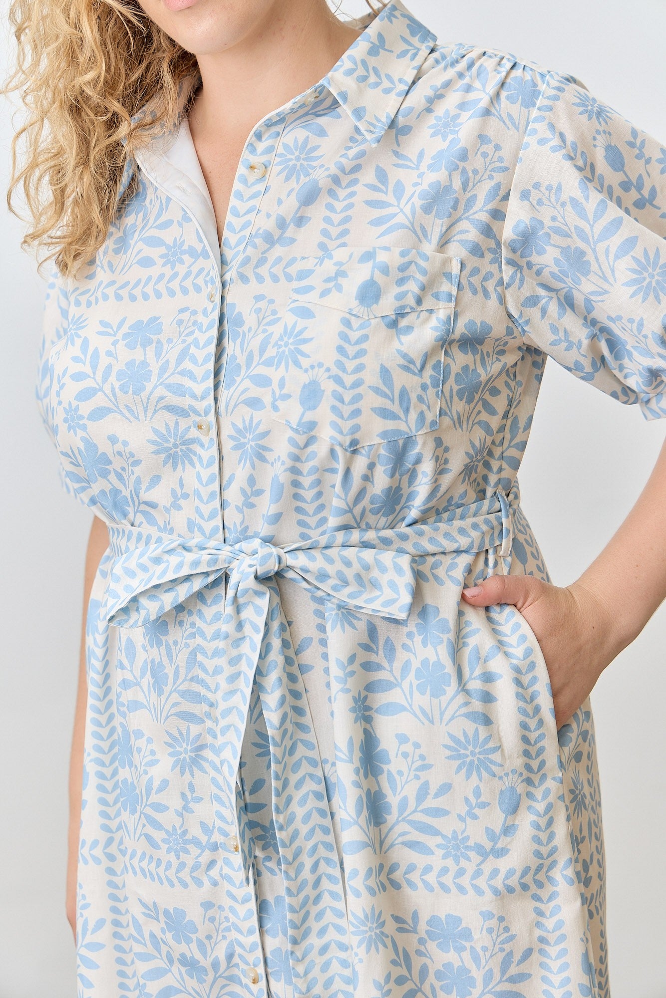 The Bluebell Dress - Curvy
