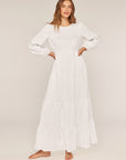 The Botanical White Dress