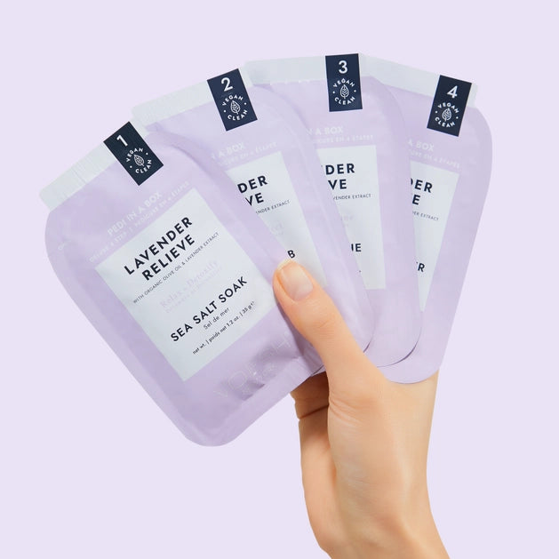 Pedi in a Box - Lavender Relieve