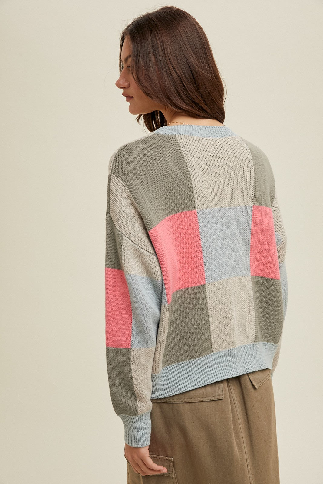 Bearn Check Sweater