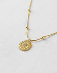 Vintage Inspired Gold Necklace