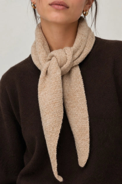 Triangle Scarf · Brown
