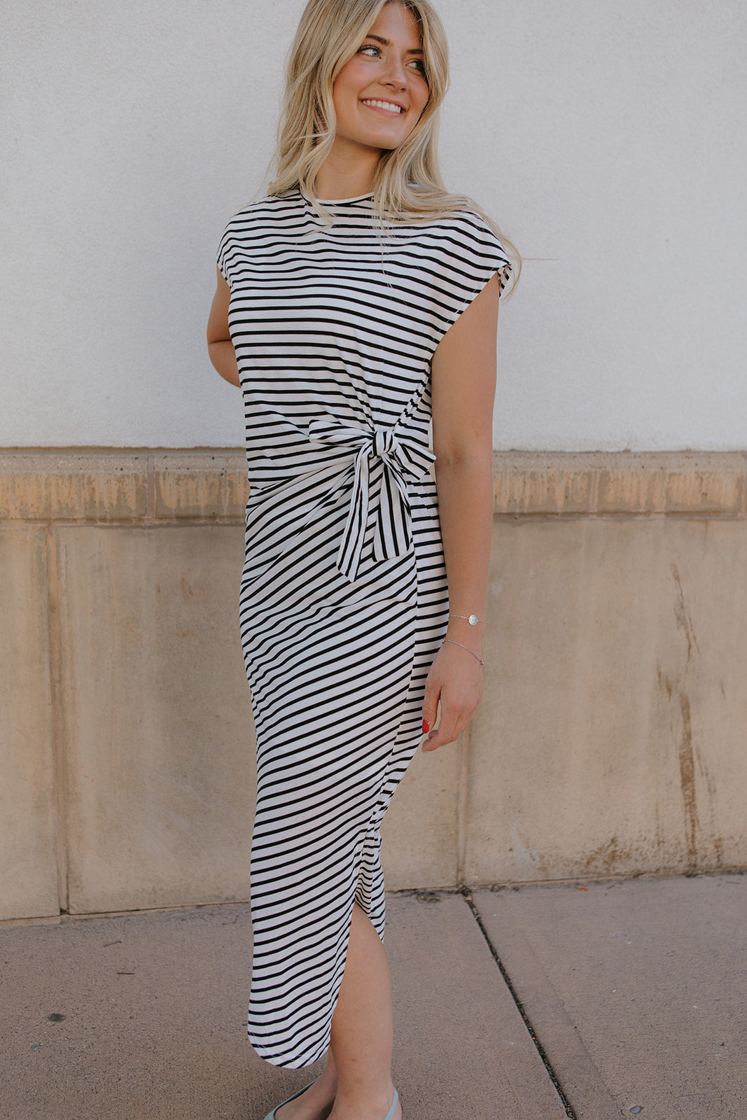 Frezza Striped Dress – Twirl Boutique