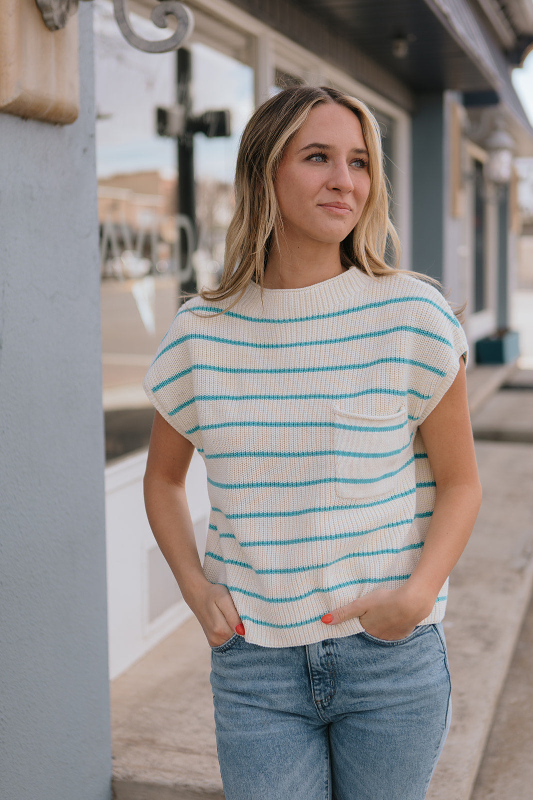 Oceana Striped Top