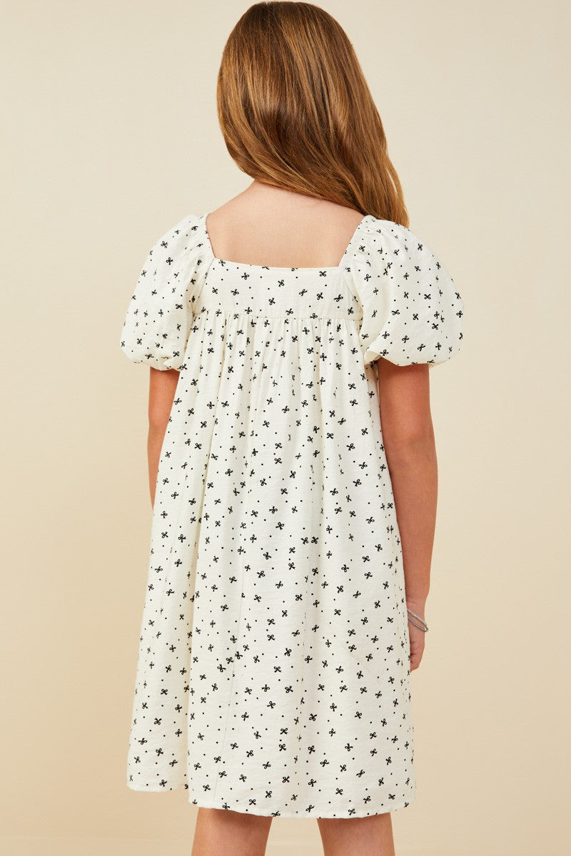 The Elise Bow Tween Dress