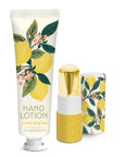 Lemon Tree Lip Balm and Hand Lotion Set