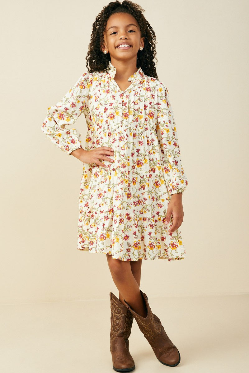 The Garden Pleat Tween Dress
