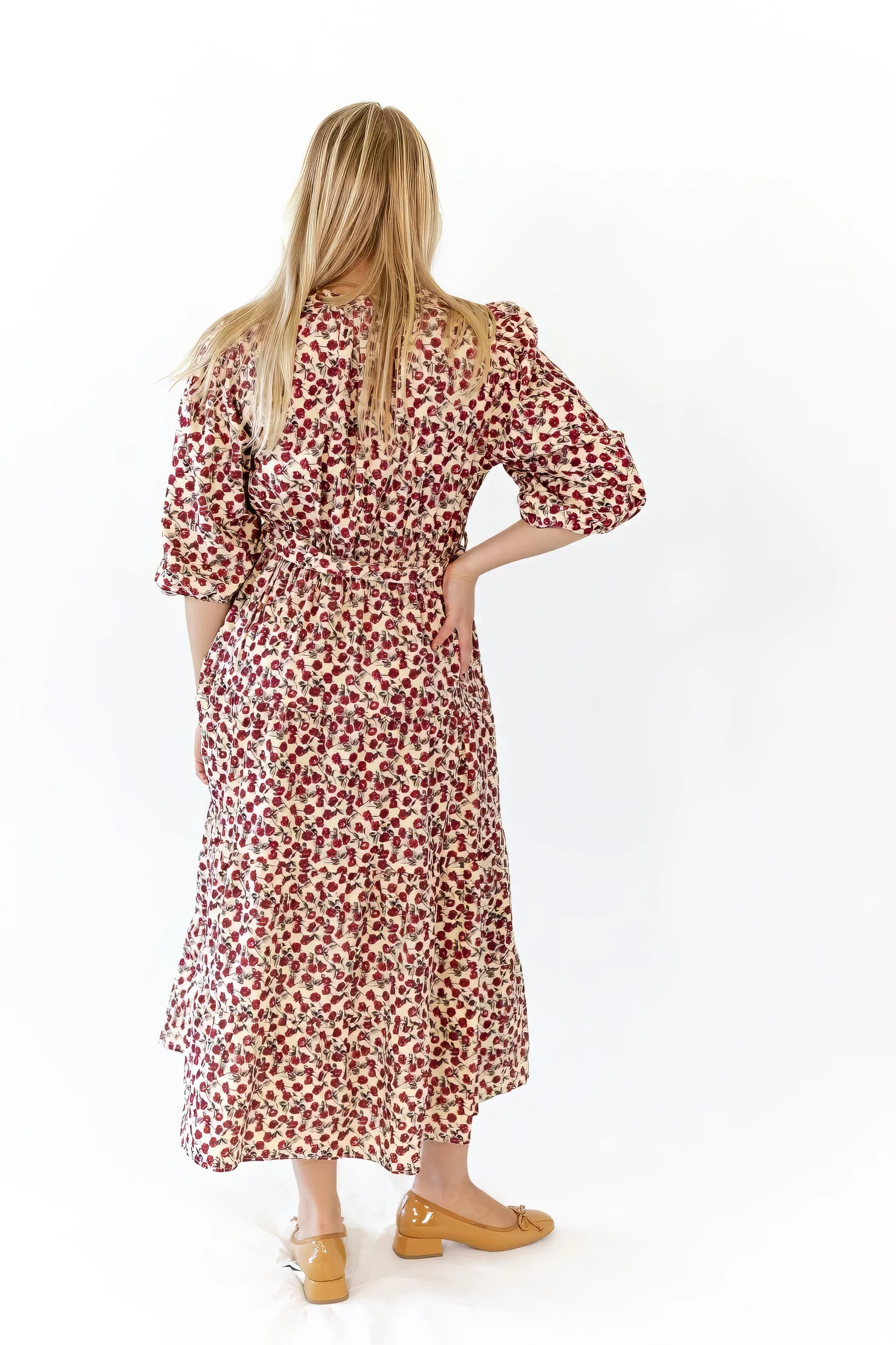 Hendrix Corduroy Midi Dress - Curvy