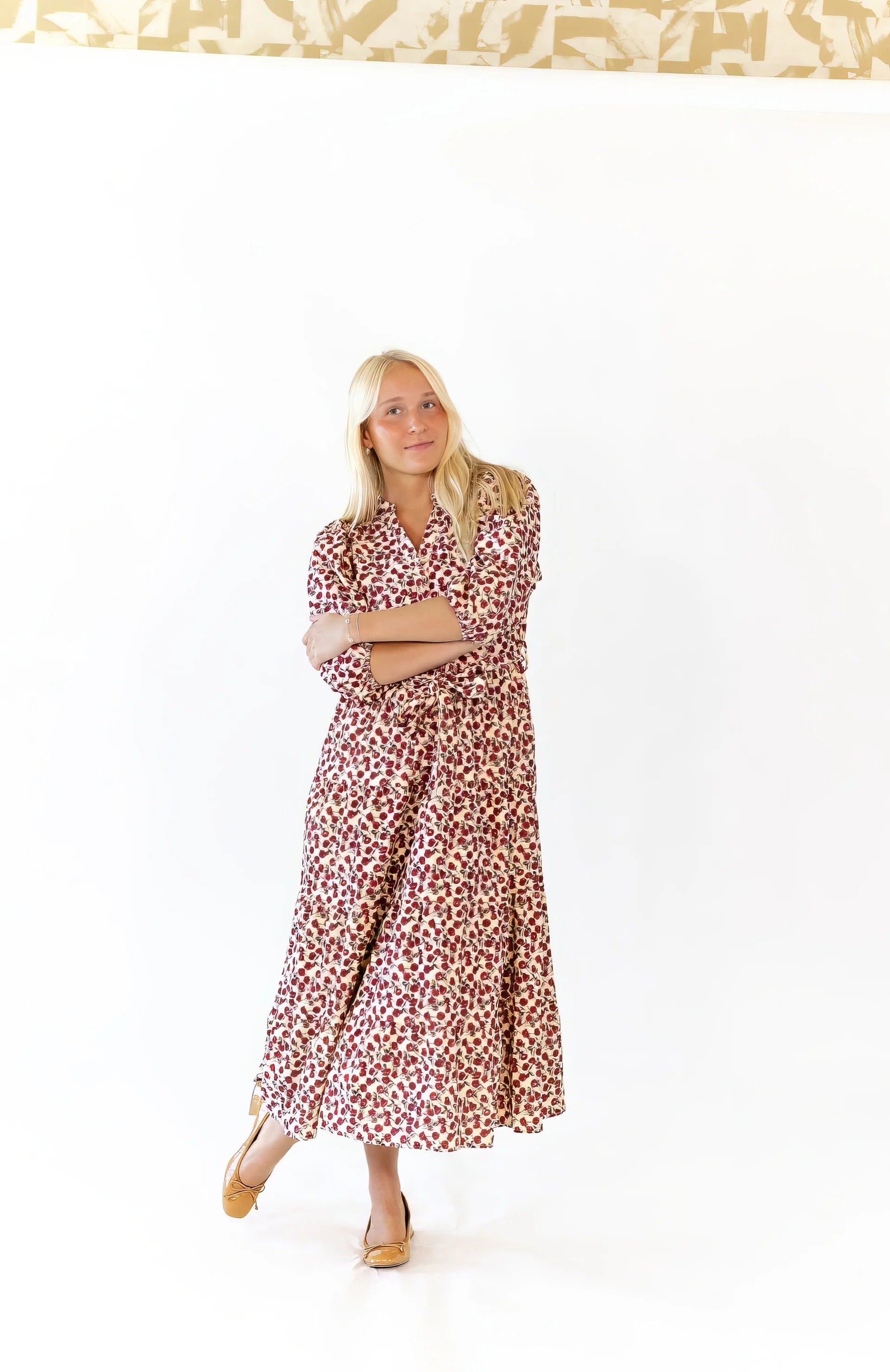 Hendrix Corduroy Midi Dress - Curvy