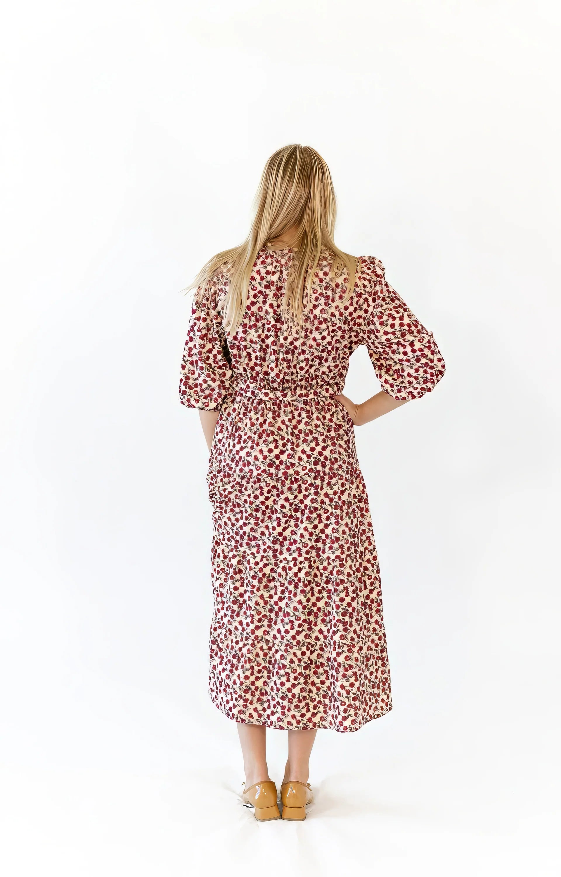 Hendrix Corduroy Midi Dress - Curvy