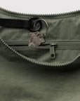 Medium Nylon Crescent Baggu · Caper