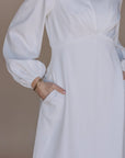 Isabella White Dress