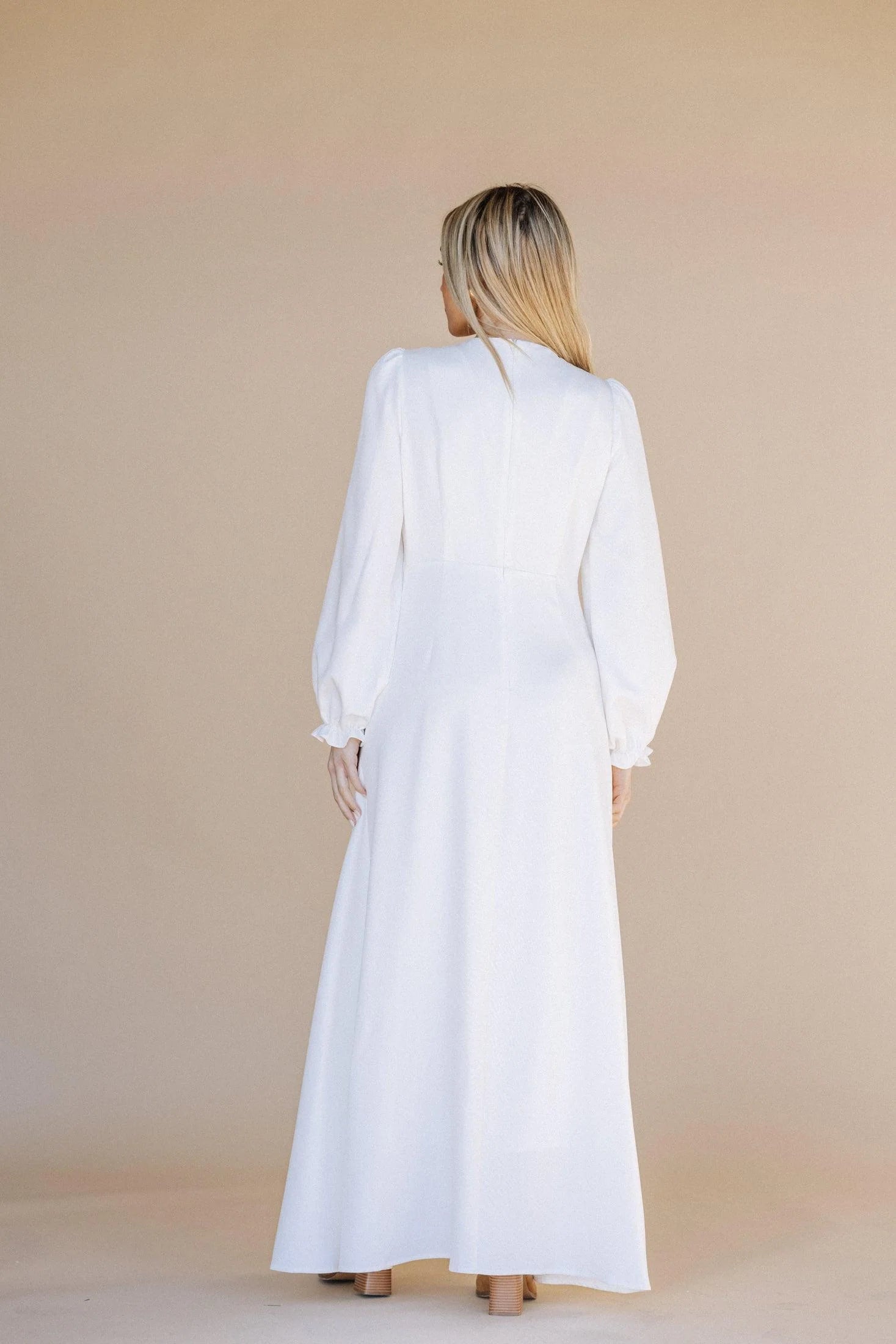 Isabella White Dress