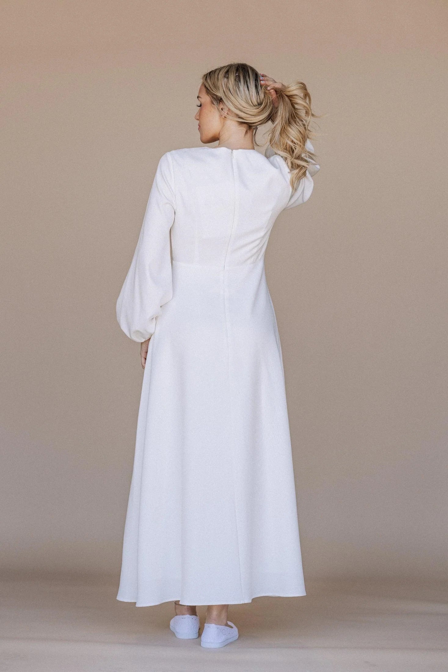 Isabella White Dress