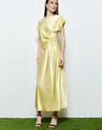 Lemon Knot Silk Formal