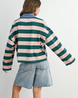 The Coastal Stripe Sweatshirt
