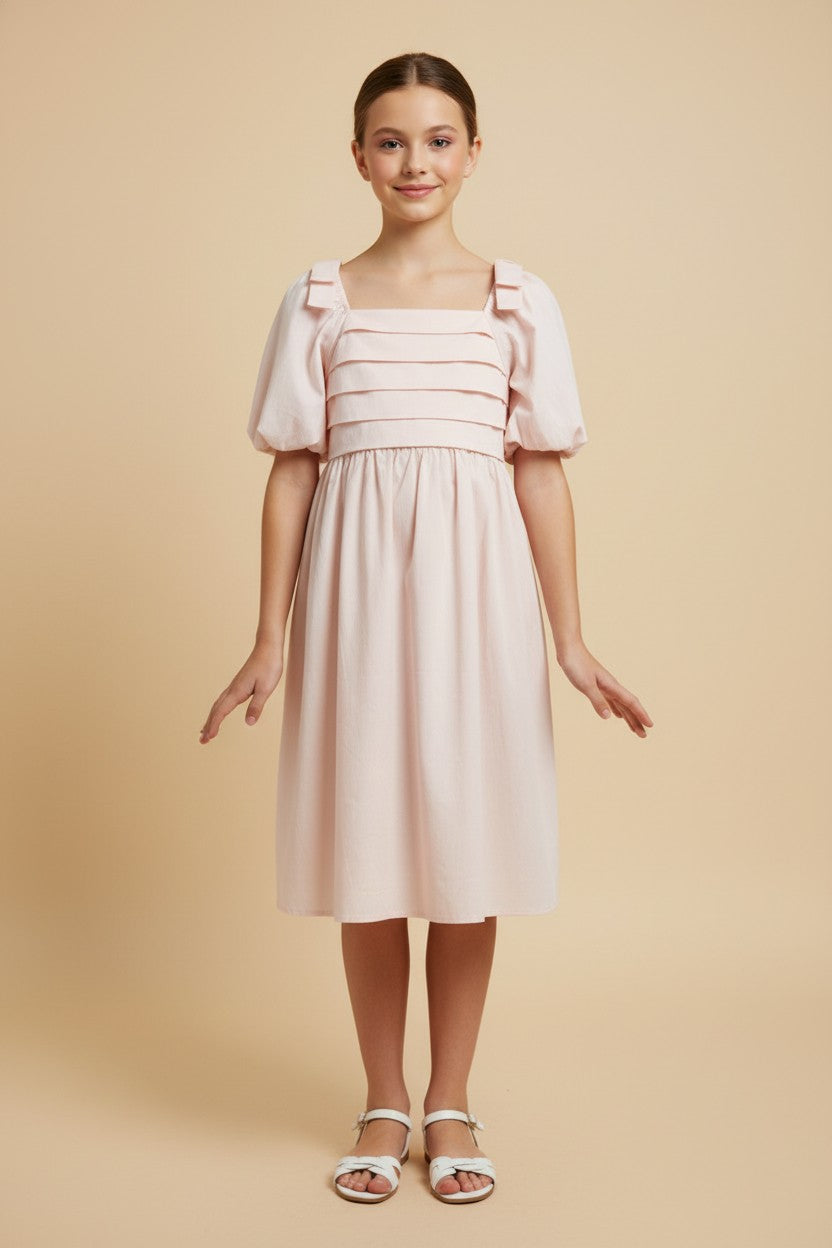 pink dresses for tweens Arshiner Tween Girl Summer Valentines Dress 6-7 Years Package include A Little Lacey | Flower
