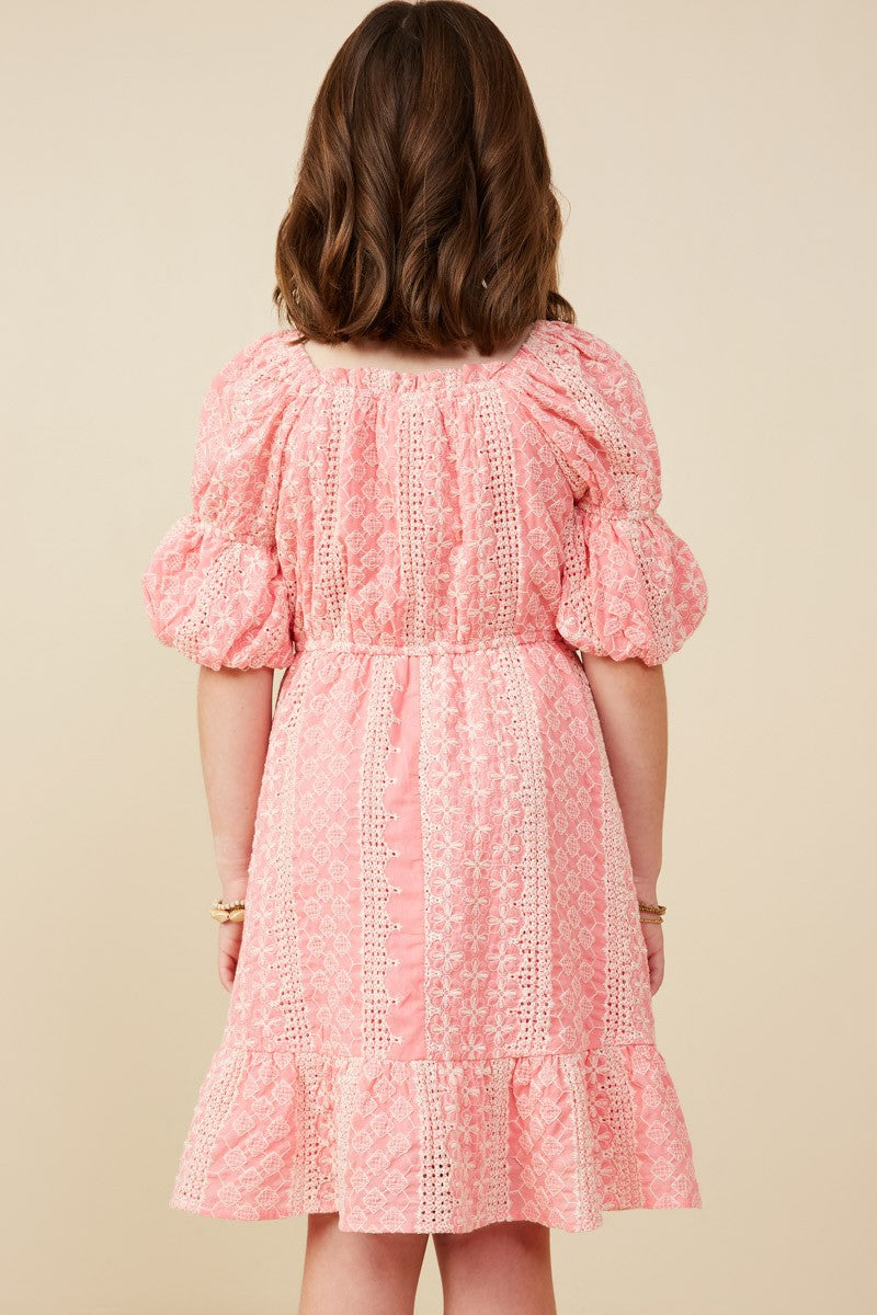 Strawberry Whisper Tween Dress