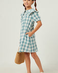Teal Charm Tween Dress