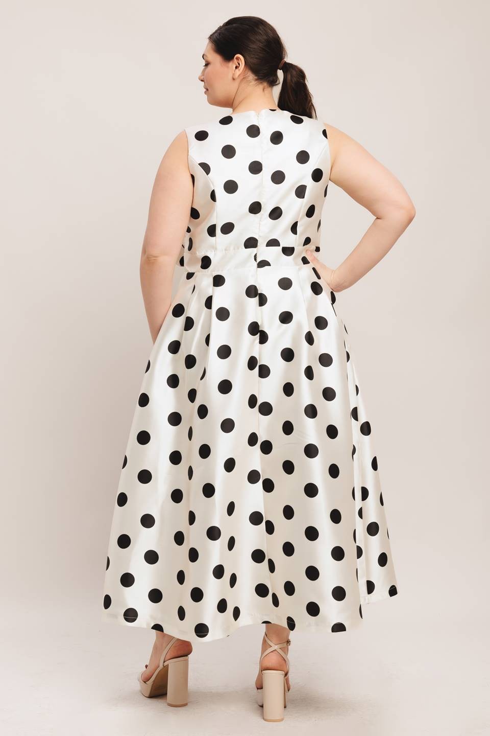 Timeless Polka Dot Formal - Curvy